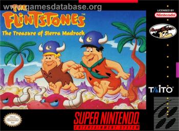 Cover Flintstones, The - The Treasure of Sierra Madrock for Super Nintendo